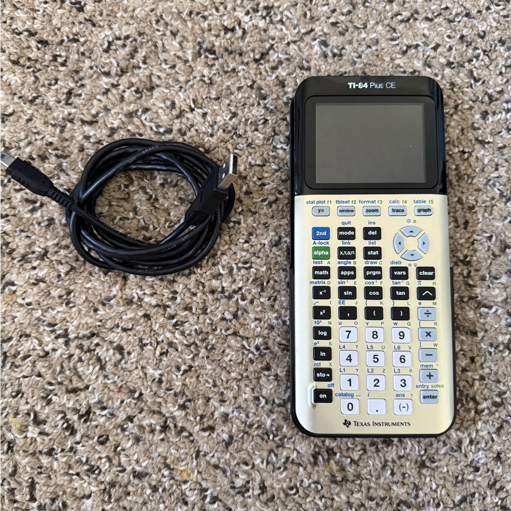Texas Instruments TI-84 Plus CE Gold Scientific Calculator